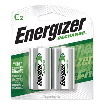 Energizer® Nimh Rechargeable C Batteries, 1.2 V, 2-pack freeshipping - TVN Wholesale